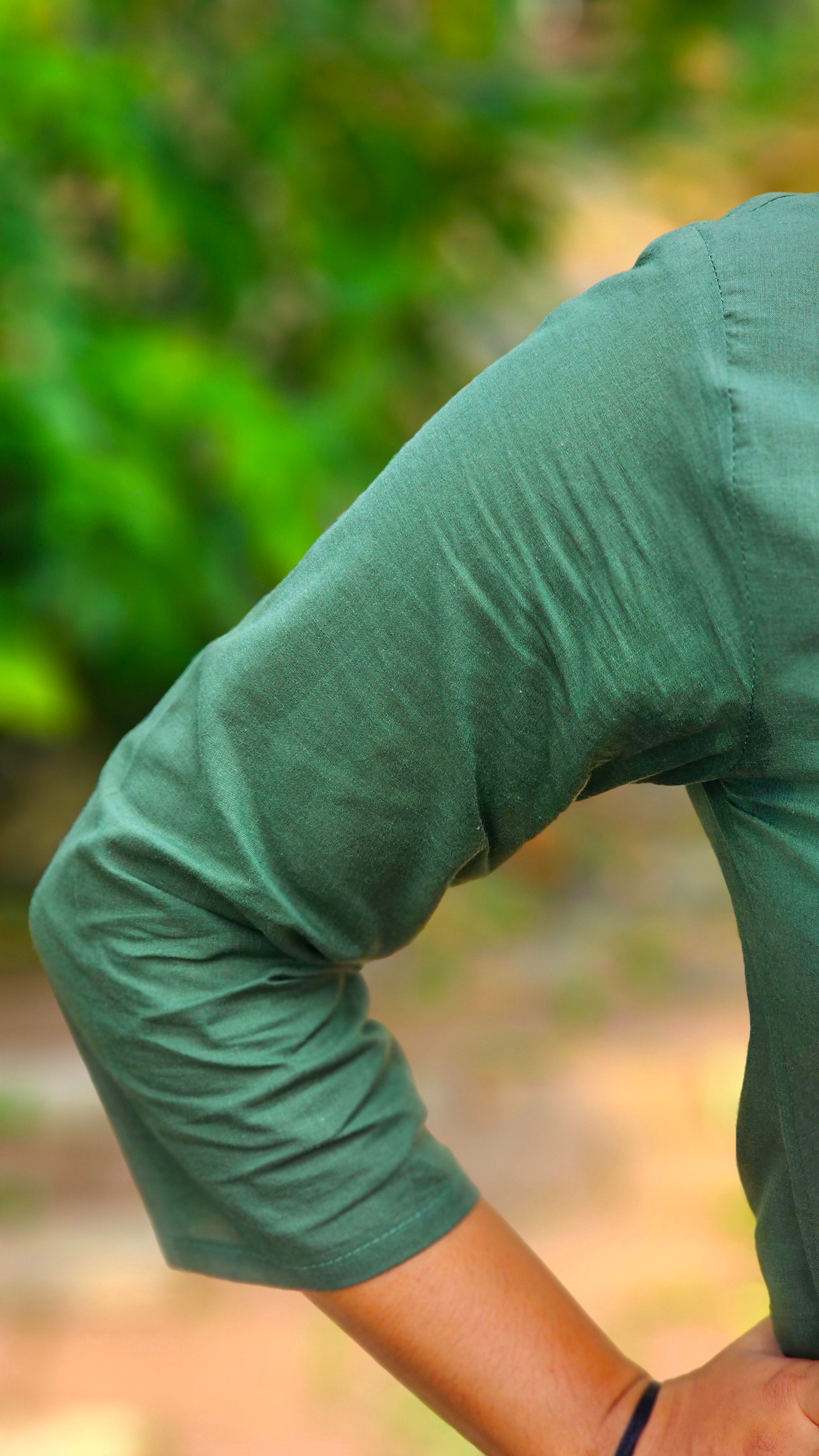 Sage Green Kurta Set with Dupatta - KM115