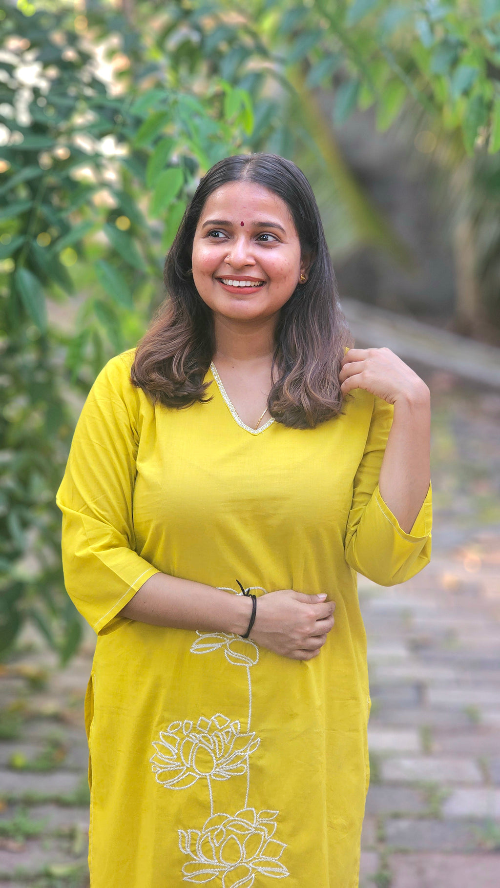 Saffron Yellow Kurta set - KM129