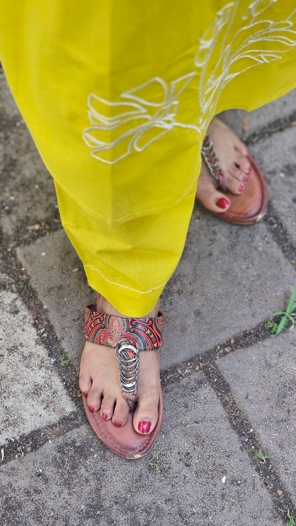 Saffron Yellow Kurta set - KM129