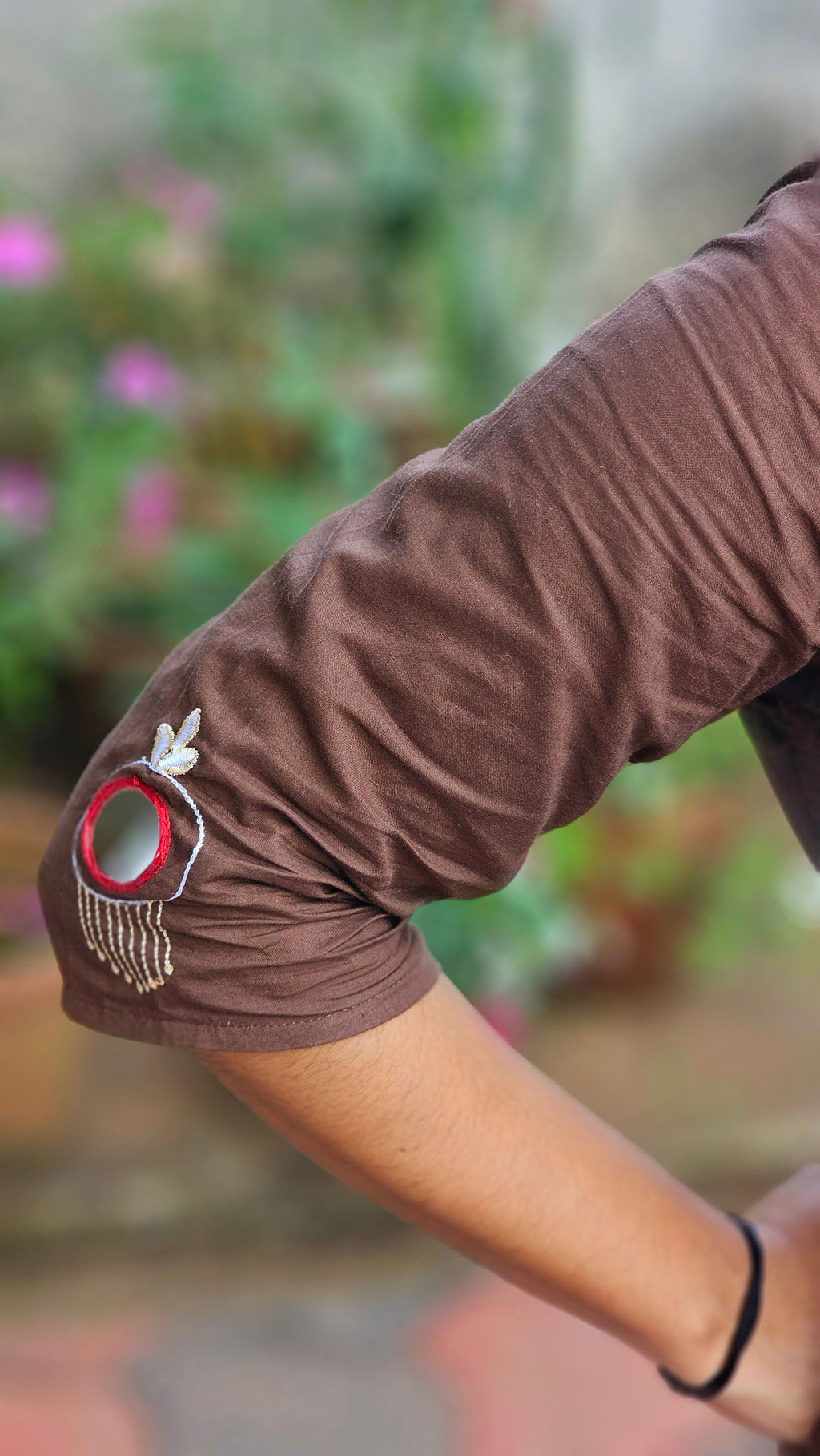 Coffee Brown Kurta set with dupatta -KM131